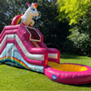 Unicorn waterglijbaan springkussen 