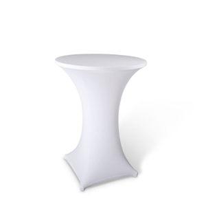 Lichtdoorlatende statafel stretch rok