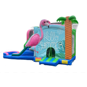 Flamingo waterglijbaan