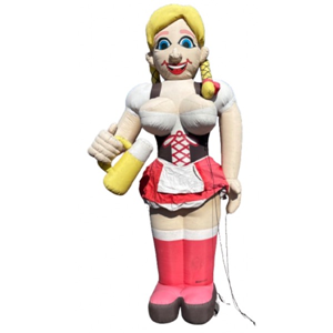 Sarah pop met bierpul