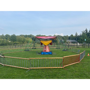 Nostalgische kinder zweefmolen