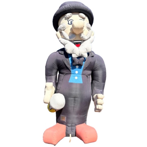 Abraham pop met bierpul Abraham pop met bierpul