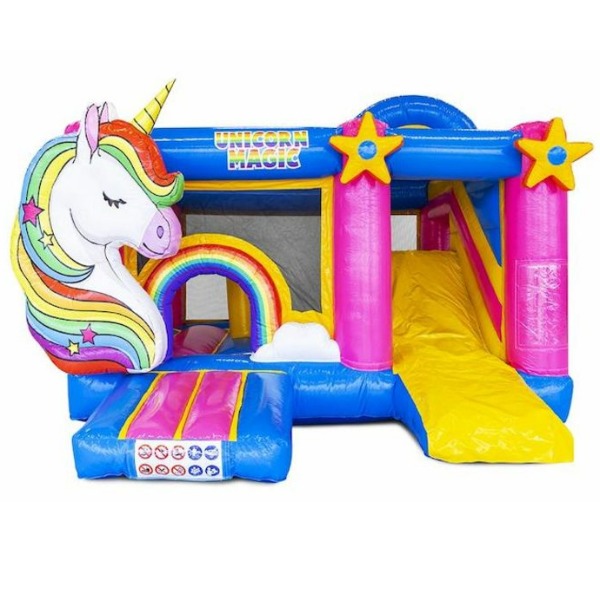 Multi Box Unicorn Springkussen
