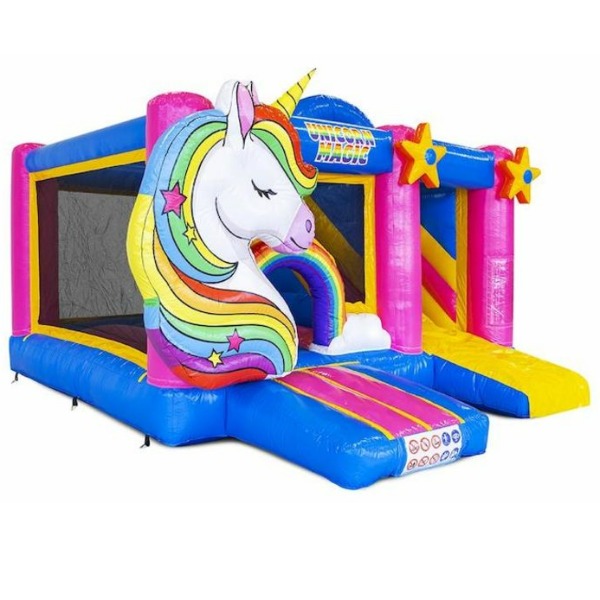 Multi Box Unicorn Springkussen